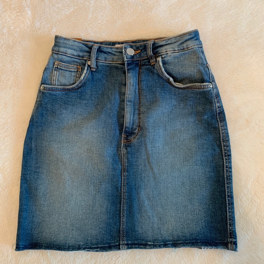 **SOLD***Zara Jean Skirt (Authentic Denim by TRF) 💙 - Picture 3 of 3